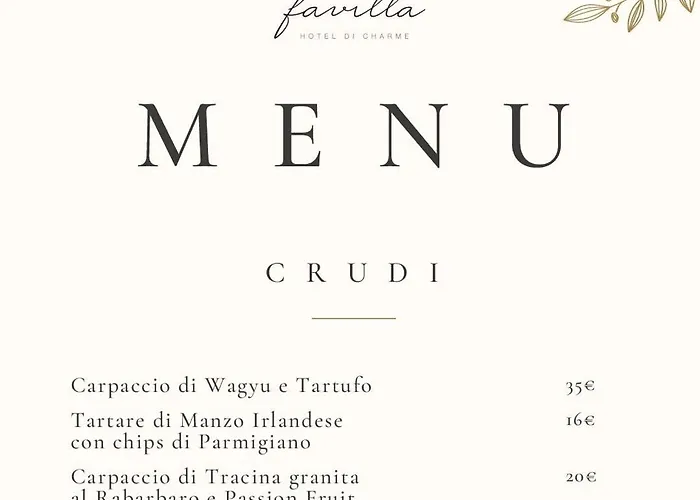 Favilla Di Charme Otel 3*